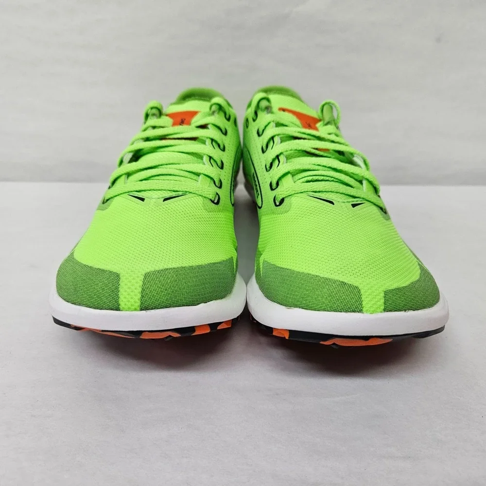 Brooks Draft XC Racing Spikes 1000391D308 Green Gecko Red Orange Women Size‎ 6.5